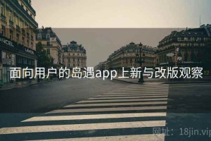 面向用户的岛遇app上新与改版观察
