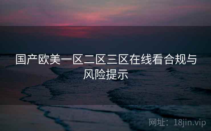 国产欧美一区二区三区在线看合规与风险提示 国产欧美一区二区三区在线看合规与风险提示